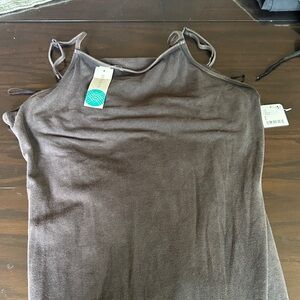 Free People hot shot Faded Black Maxi Dress